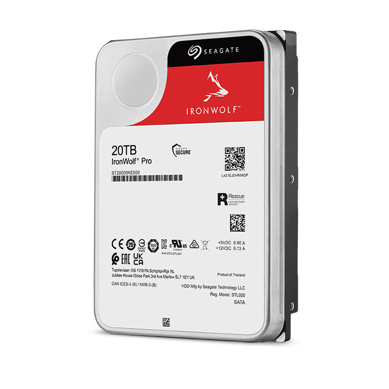 Seagate IronWolf Pro 20TB NAS Hard Drive (ST20000NT001)