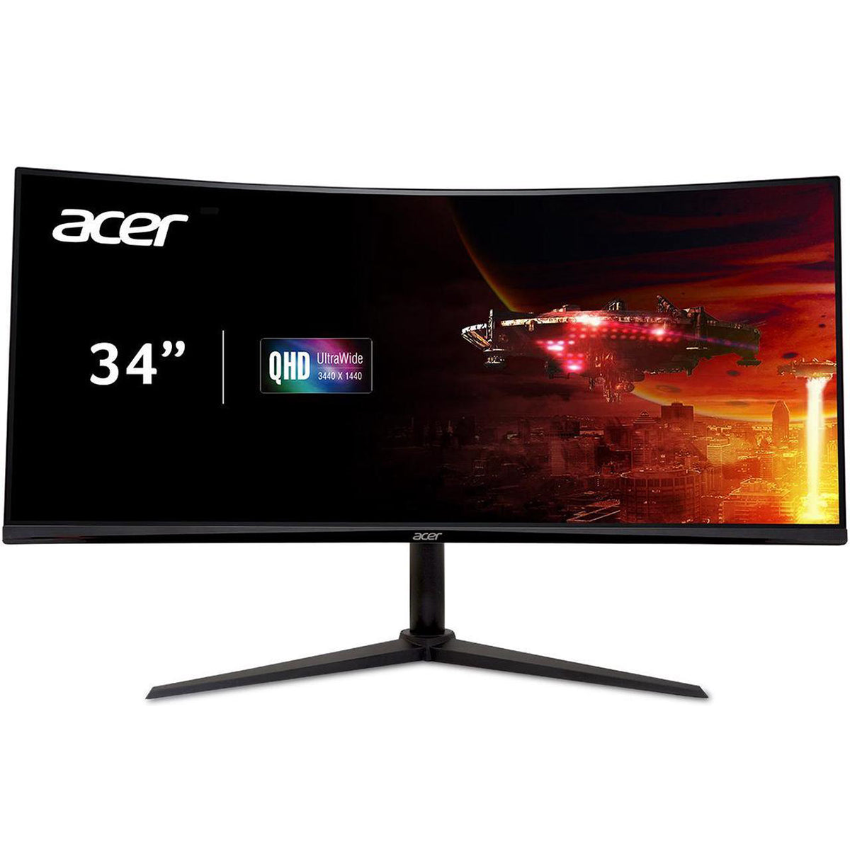 Acer Nitro XZ340CUH 34'' VA WQHD 100Hz Curved Gaming Monitor