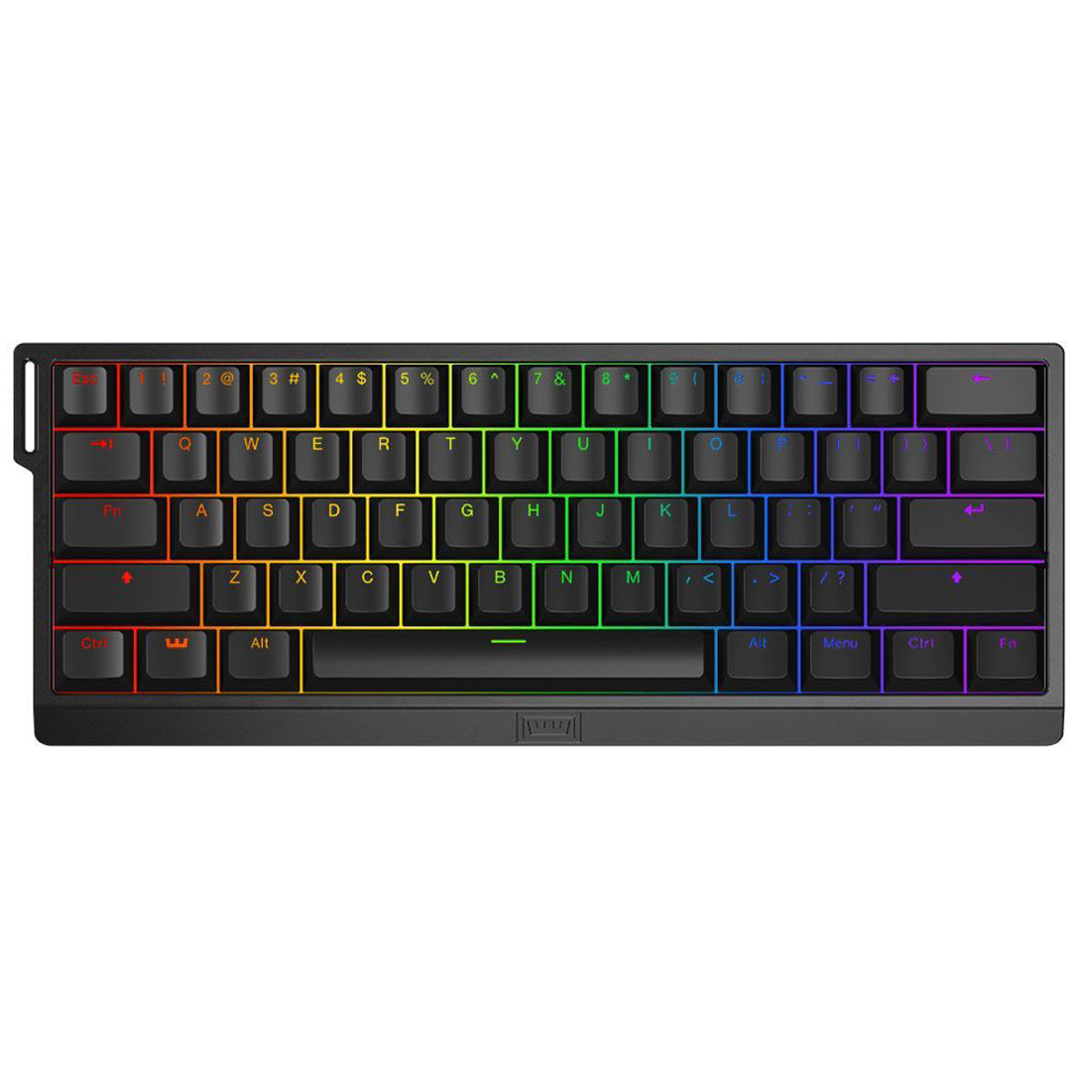 Wooting 60HE V2 60% Mini Wired Aluminium Gaming Keyboard - Lekker Tikken Switch