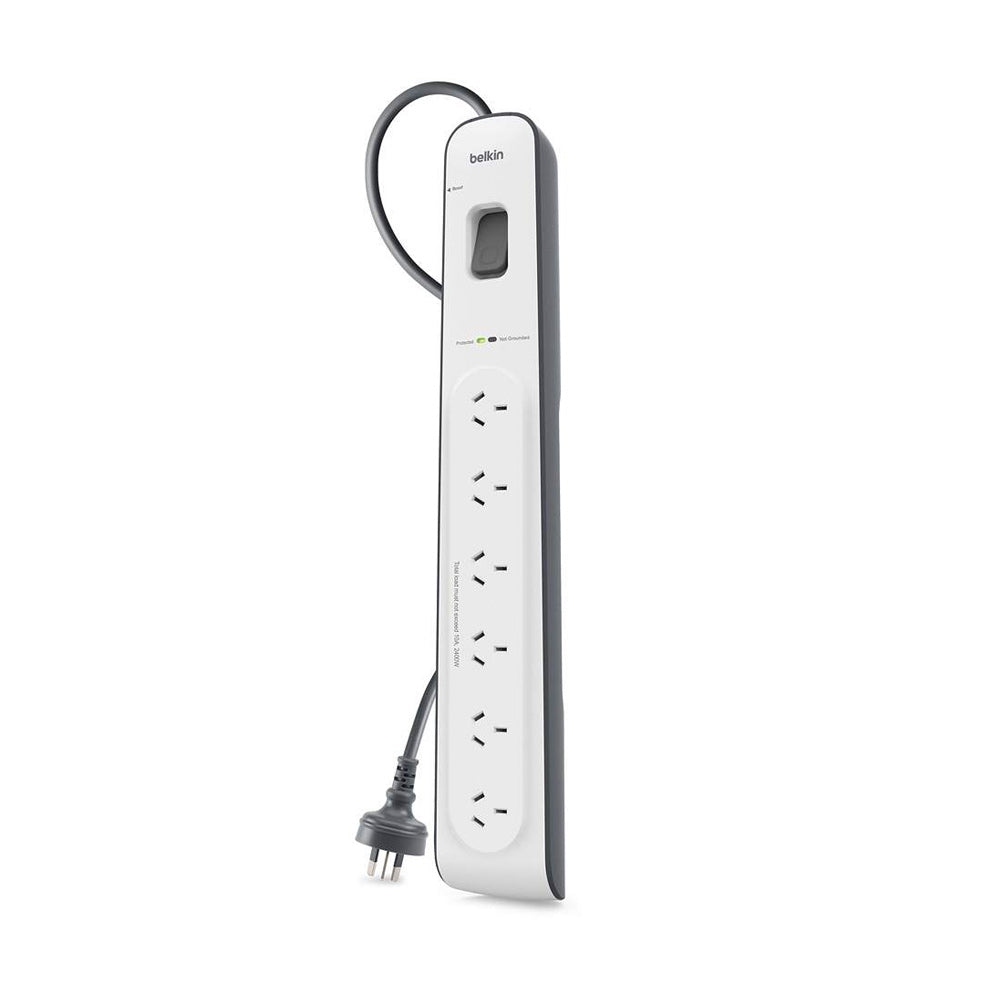 Belkin 6 Outlet Surge Strip with 2M Cord Surge Protector