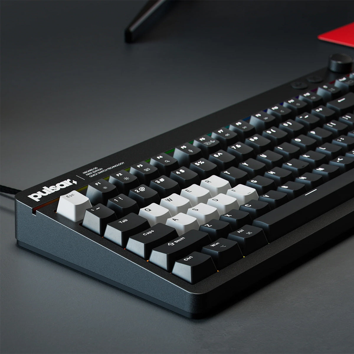 Pulsar Xboard QS TKL Mechanical Gaming Keyboard First Edition Kailh Linear Switch - Black