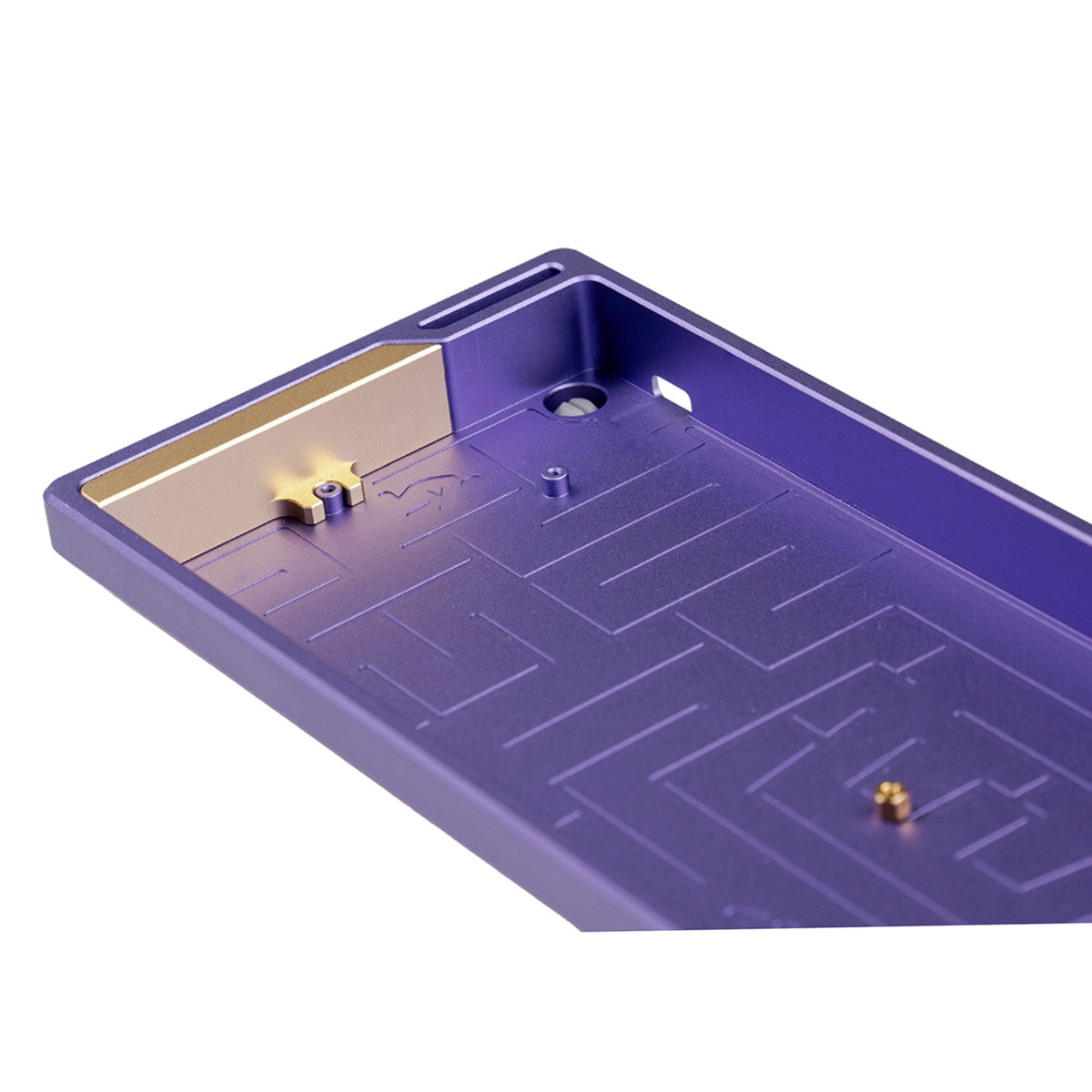 Wooting Alumaze60 Universal Aluminium 60% Keyboard Case - Lavender Purple