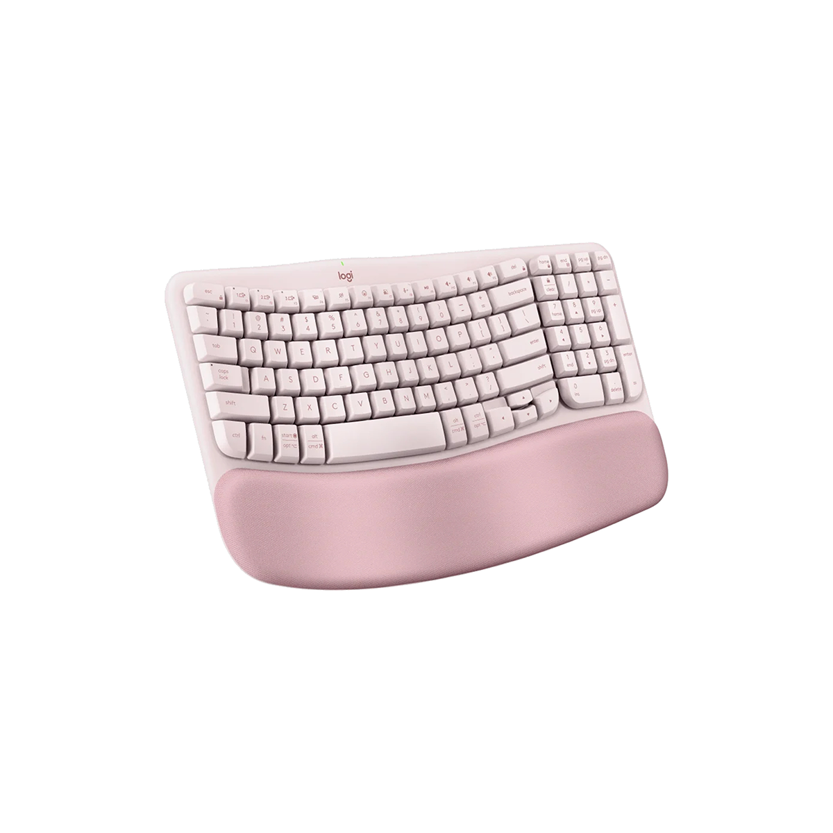 Logitech Wave Keys Wireless Ergonomic Keyboard - Rose