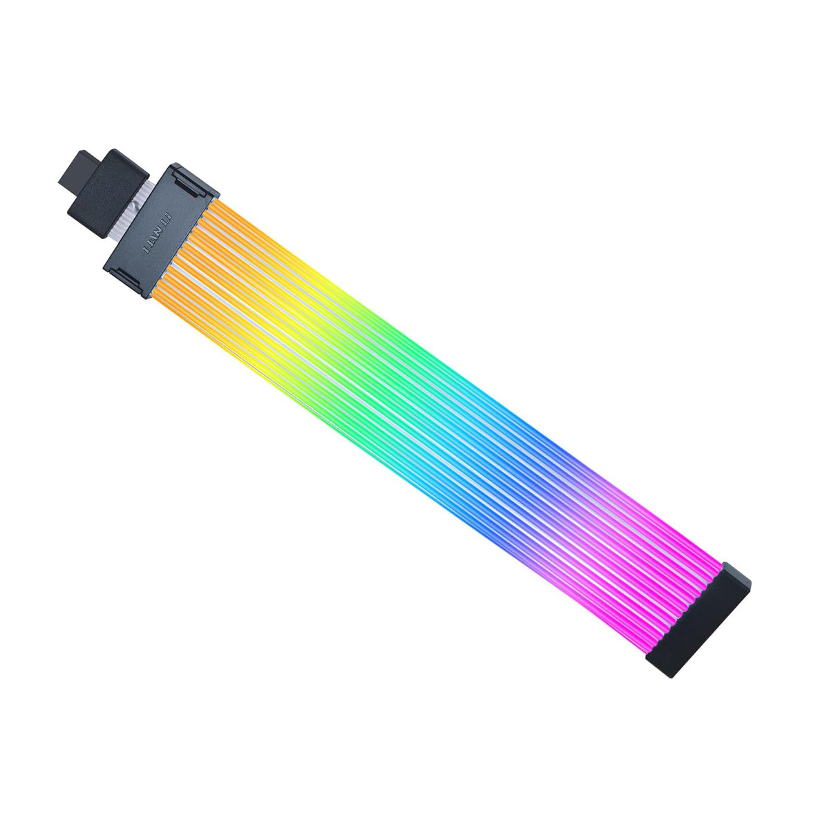 Lian Li STRIMER PLUS V2 for NV40 VGA 12+4 to 12+4 Support up to 600W with 12VHPWR connector, 8 Light guides. Support ATX 3.0