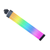 Lian Li STRIMER PLUS V2 for NV40 VGA 12+4 to 12+4 Support up to 600W with 12VHPWR connector, 8 Light guides. Support ATX 3.0