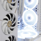 Le Bastion RTX 5080 Ryzen 7 9800X3D Gaming PC - White