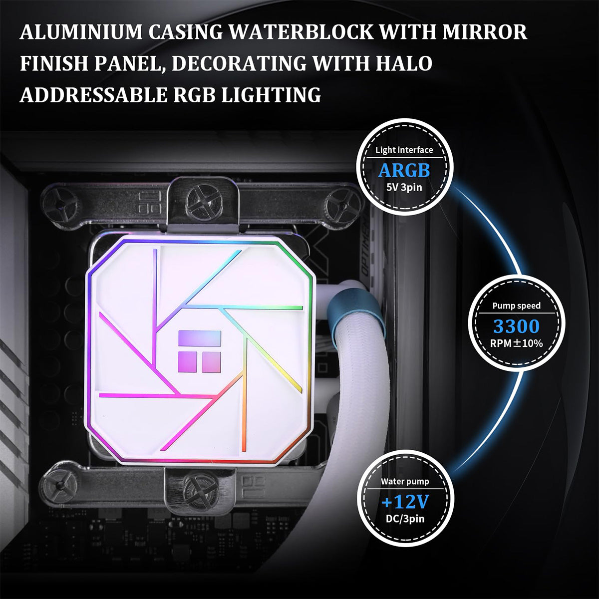 Thermalright Aqua Elite 240 White ARGB V3 240mm AIO Liquid CPU Cooler