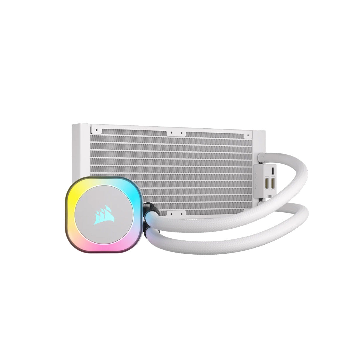 Corsair iCUE LINK H100i RGB White 240mm AIO Liquid CPU Cooler