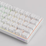 Akko Monsgeek Fun60 Max 60% Wireless Hall-Effect Gaming Keyboard White Nebula - Glare Magnetic Switch
