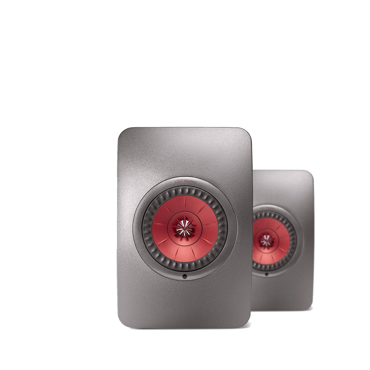 KEF LS50 Wireless Professional Studio Monitors (Pair) - Titanium