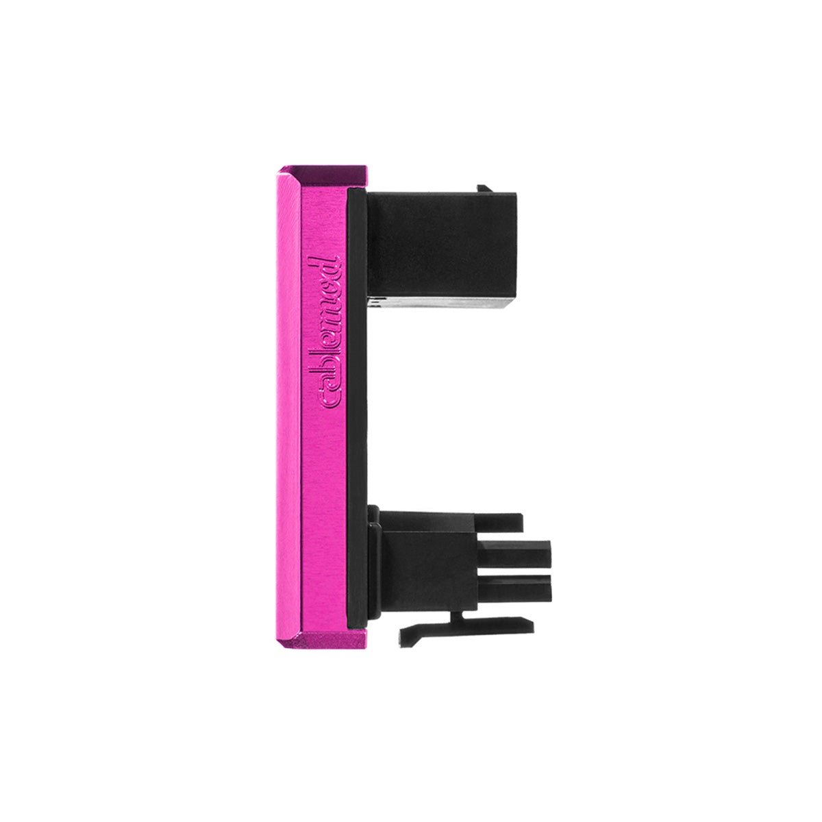 CableMod 12VHPWR 180 Degree Angled Adapter v1.1 - Variant B - Pink