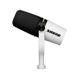 Shure MV7+ USB/XLR Dynamic Podcast Microphone - White