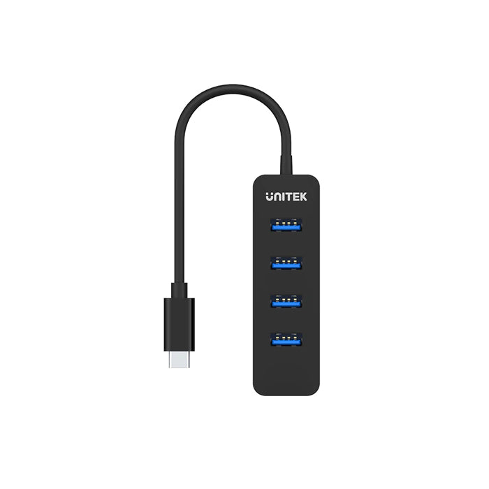 Unitek USB 3.0 4-Port Hub With USB-C Connector Cable