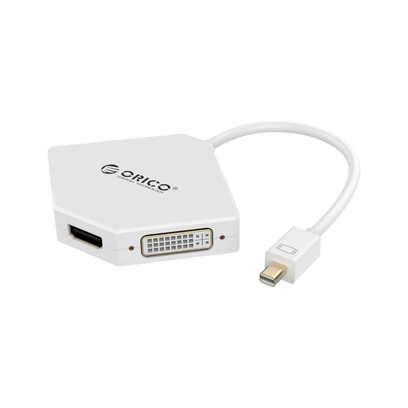 Orico Mini Display Port to HDMI VGA and DVI Adapter