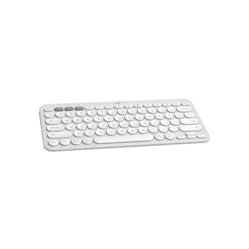 Logitech Pebble Key 2 K380s Bluetooth Keyboard - Tonal White