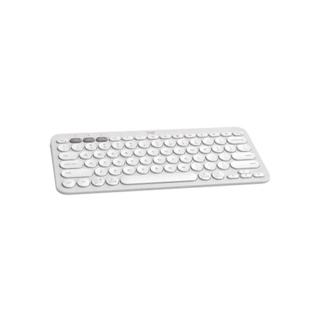 Logitech Pebble Key 2 K380s Bluetooth Keyboard - Tonal White