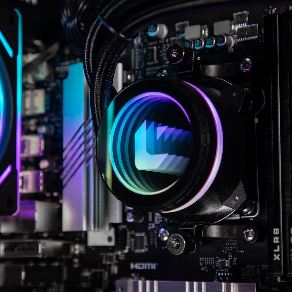 Neutrino AMP RTX 5070 Ti Ryzen 5 9600 Gaming PC - BLACK