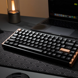 Keychron K2 HE 75% RGB Black/Wood Wireless Mechanical Keyboard - Nebula Switch