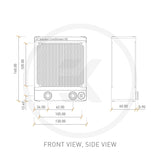 EKWB EK-CoolStream PE120 Single 40mm Thickness Radiators