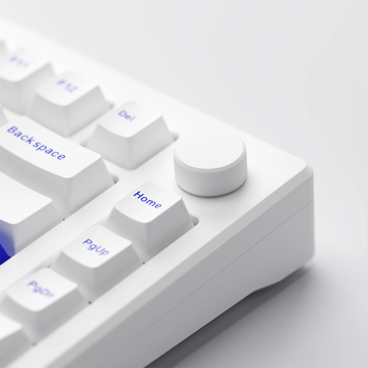 Akko MOD 007B PC Blue on White 75% RGB Wireless Mechanical Keyboard - Piano Switch