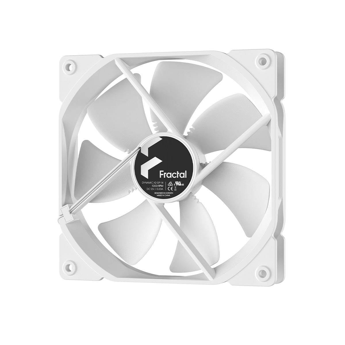 Fractal Design Dynamic X2 GP-14 Case Fan 140mm - Whiteout