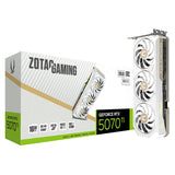 ZOTAC GeForce RTX 5070 Ti SOLID CORE OC WHITE 16GB Graphics Card