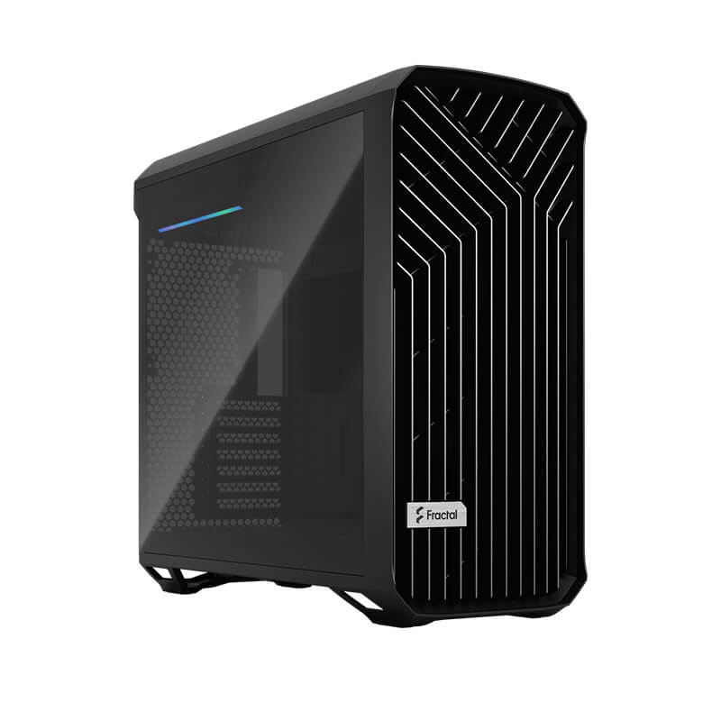 Fractal Design Torrent TG Mid Tower Case - Black Dark Tint