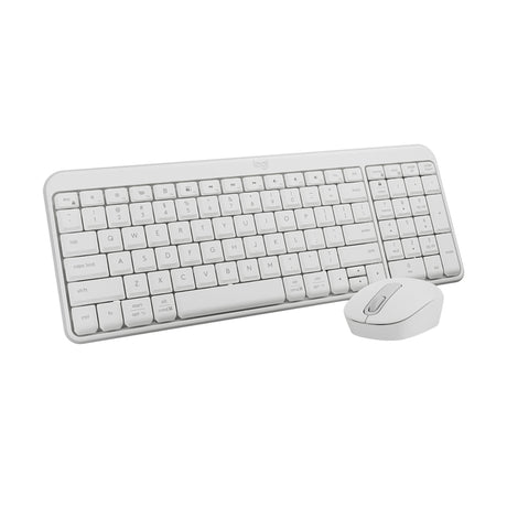 Logitech MK250 Compact Bluetooth Wireless Keyboard and Mouse Combo - Off White