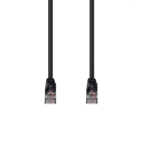 Dynamix Cat 6 Black UTP Patch Lead - 0.3M