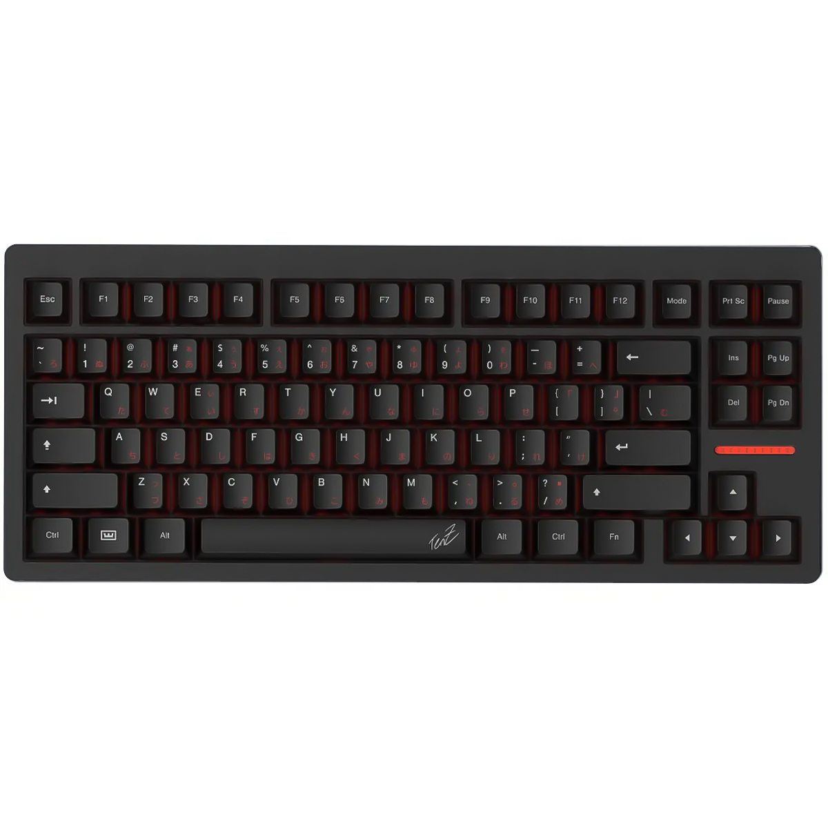 【80HE＆VA-005】Wooting＆WALLHACK Wooting 80HE TKL Wired Hall-Effect Gaming Keyboard - TenZ Takeover