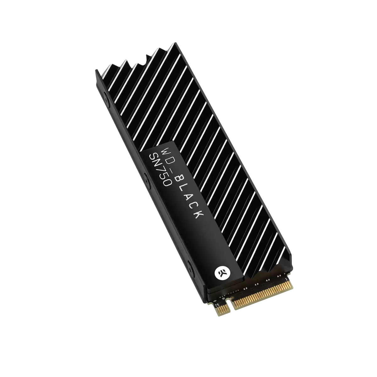 WD Black SN750 500GB M.2 2280 NVMe SSD With Heatsink