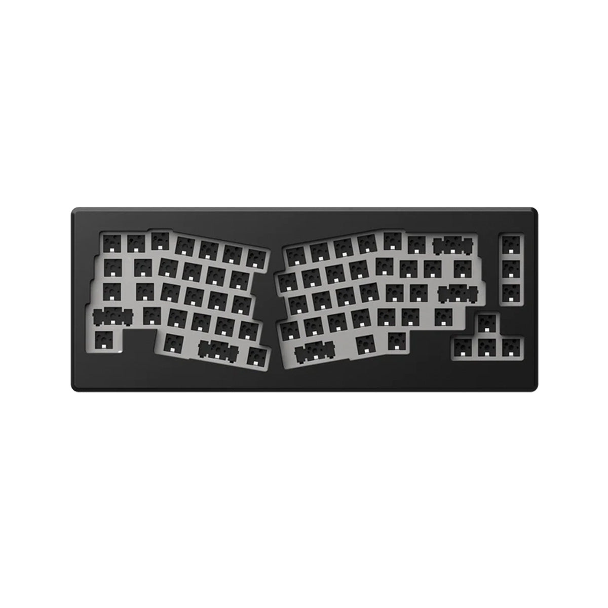 Akko Monsgeek M6 QMK 65% Alice-Style RGB Barebones Mechanical Keyboard  Kit - Black