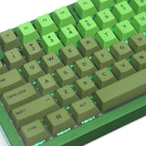 Glorious GMMK Pro 75% Custom Mechanical Keyboard Linear Switch - Verdant Silver