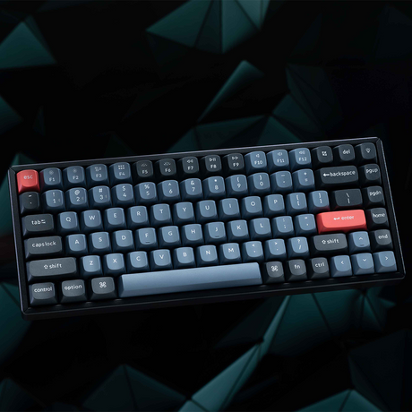 Keychron K2 Pro 75% RGB Wireless Mechanical Keyboard - K Pro Red Switch