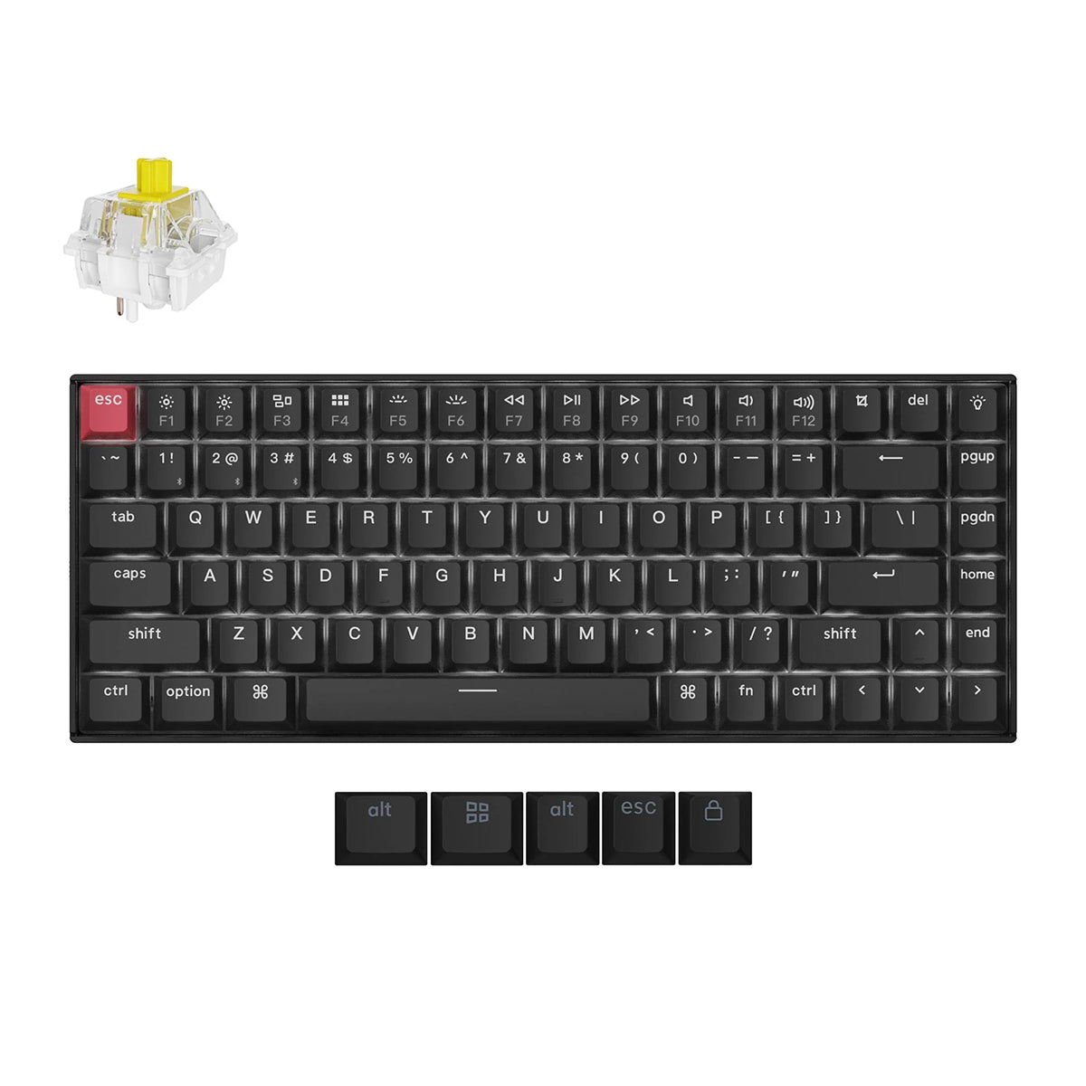 Keychron K2X 75% Wireless Mechanical Keyboard - K Pro Banana Switch