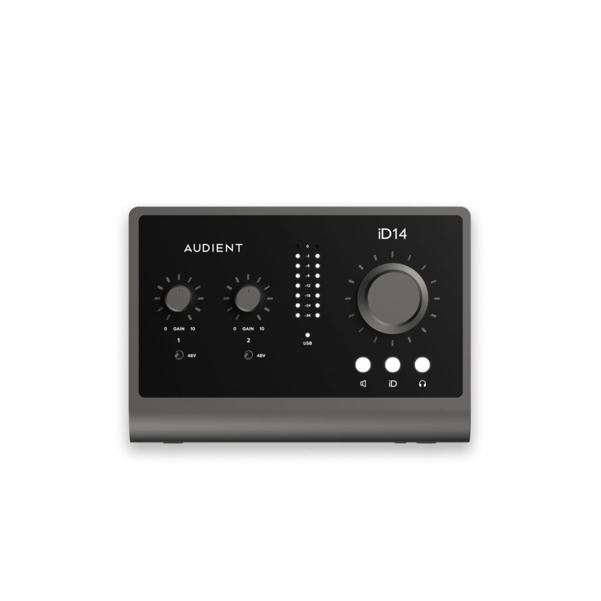 Audient 10in/6out Audio Interface with Scroll Control