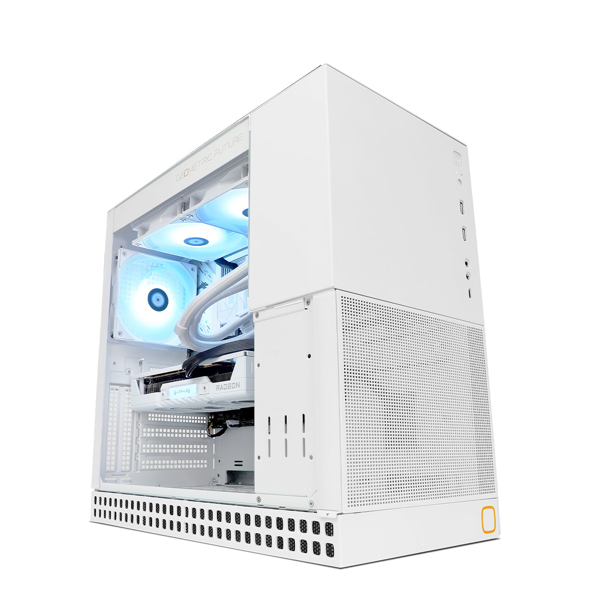 Gravity RR RX 9060 XT 16GB Ryzen 5 7500F Gaming PC - WHITE