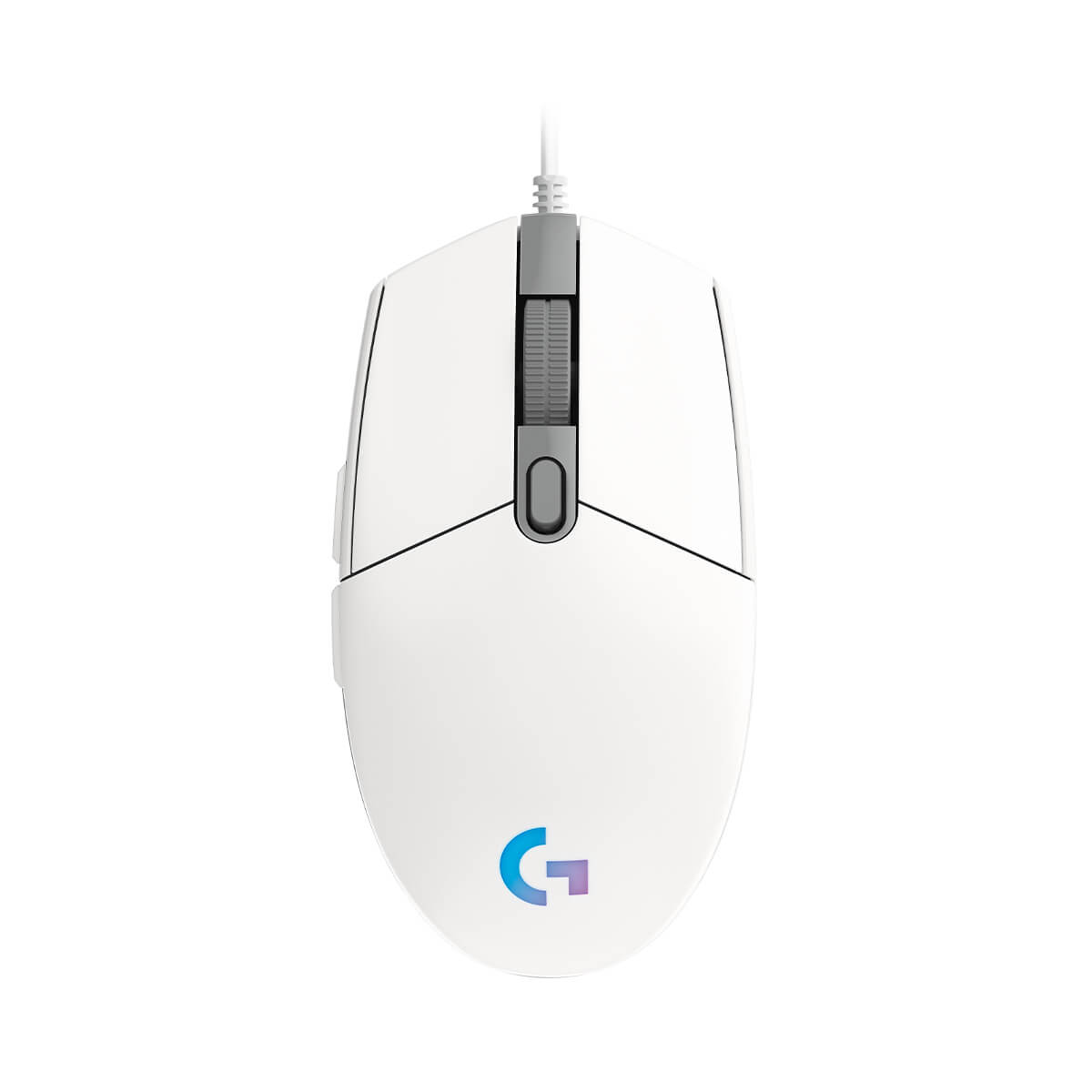 Logitech G203 LightSync RGB Wired Gaming Mouse - White