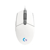 Logitech G203 LightSync RGB Wired Gaming Mouse - White