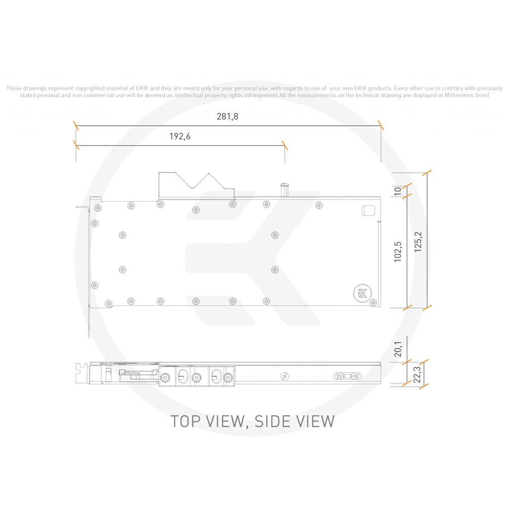 EKWB EK-Pro GPU WB RTX A5000 Nickel + Inox