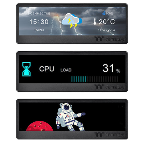 Thermaltake 3.9'' LCD Screen Kit for The Tower 300/600 and Ceres 330 Series