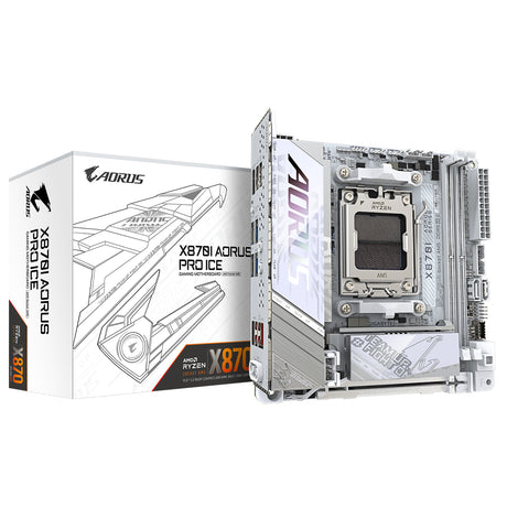 Gigabyte X870I AORUS PRO ICE Mini-ITX Motherboard