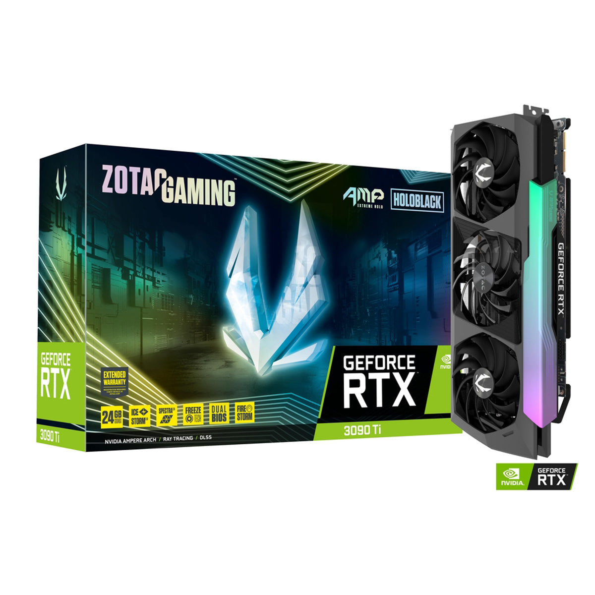 Zotac GeForce RTX 3090 Ti AMP Extreme Holo 24GB Graphics Card