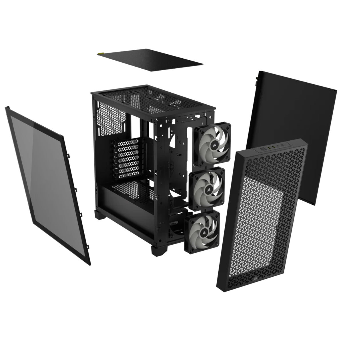 Corsair iCUE 3000D RGB Airflow Tempered Glass Mid Tower - Black