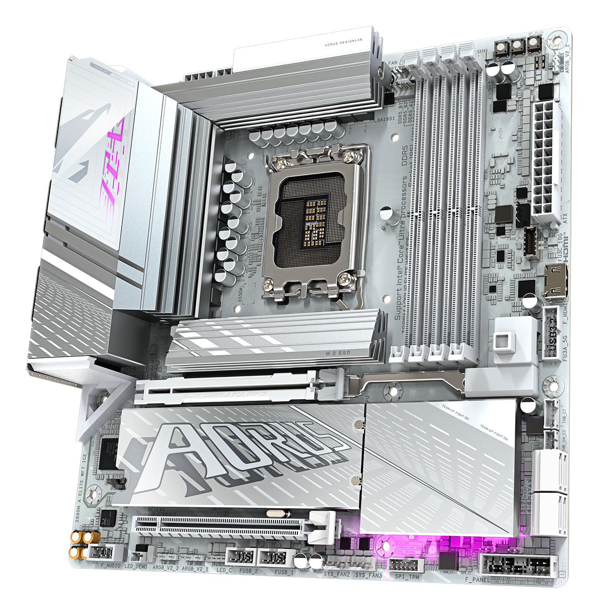 Gigabyte Z890M AORUS ELITE WIFI7 ICE mATX Motherboard