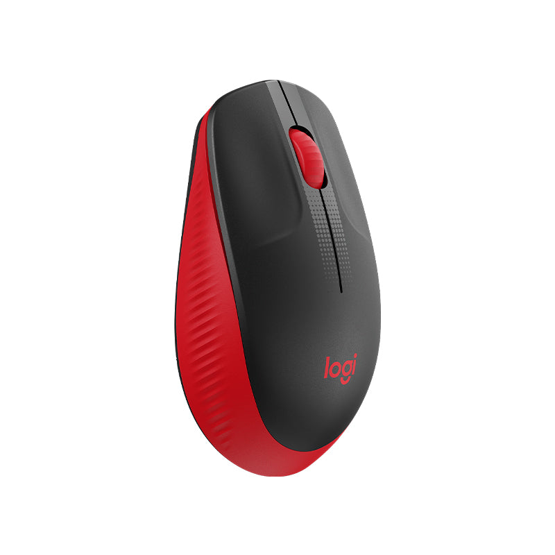 Logitech M190 Full Size Wireless Mouse Red