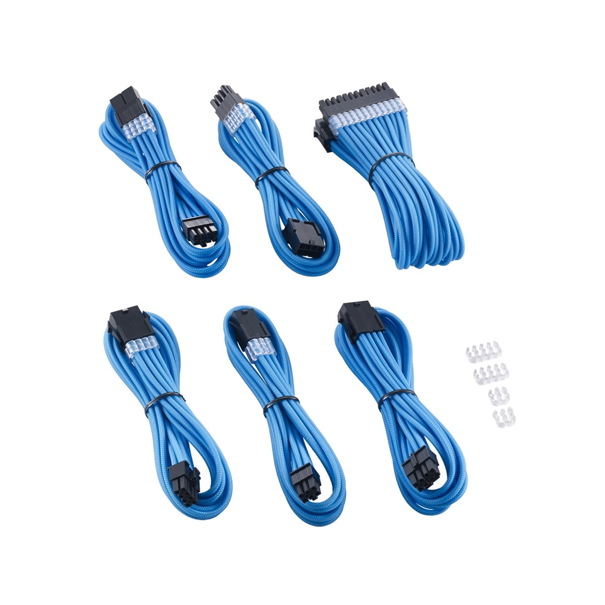 CableMod PRO ModMesh Cable Extension Kit - Light Blue