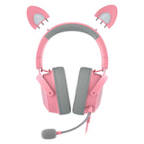 Razer Kraken Kitty V2 Pro Wired RGB Headset with Interchangeable Ears - Quartz Edition