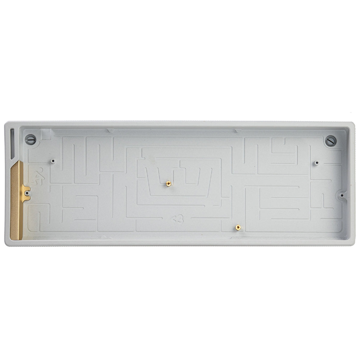 Wooting Alumaze60 Universal Aluminium 60% Keyboard Case - Concrete