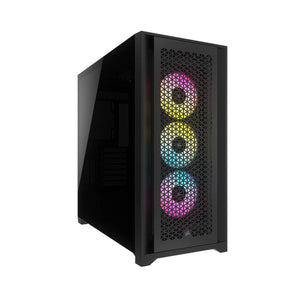 Corsair iCUE 5000D RGB Airflow Tempered Glass Mid-Tower - Black